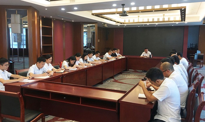 树立远大目的 增强企业治理 进一步形成出效益出精品出人才的生长名堂 ——胡晓风董事长主持召开工程系统聚会